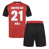 Echipament fotbal Bayer Leverkusen Amine Adli #21 Tricou Acasa 2024-25 pentru copii maneca scurta (+ Pantaloni scurti)